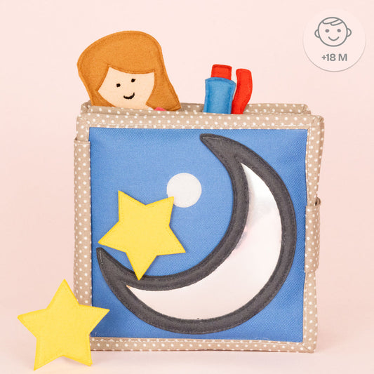 Quiet Book 'Mondschein Vicky'