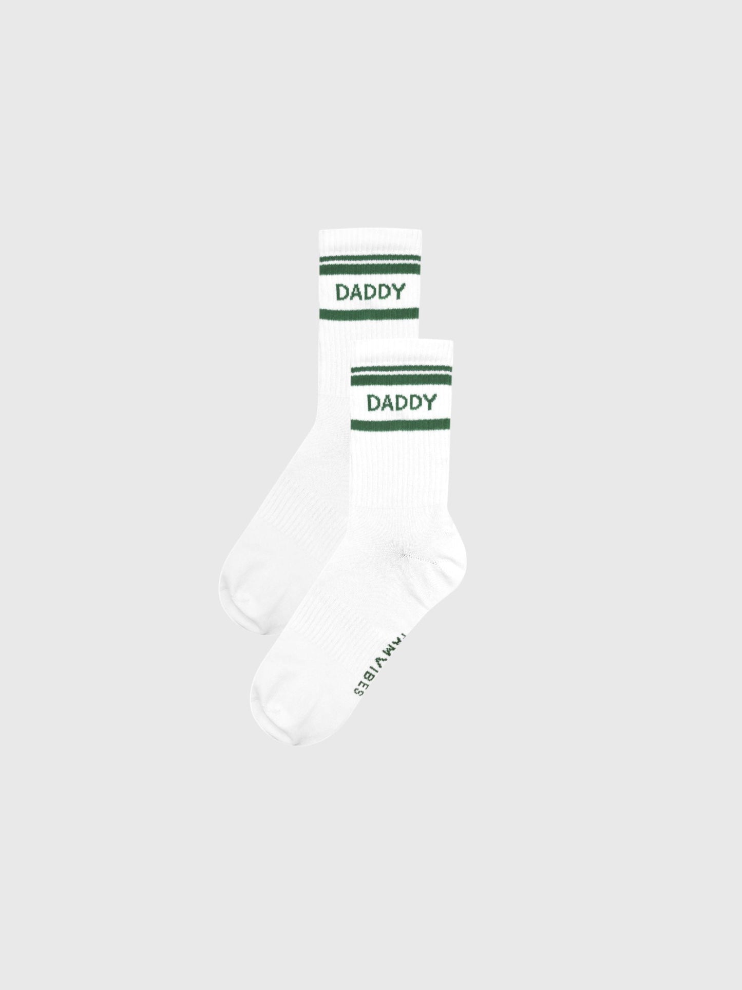 Daddy-Socken 'Striped Green' - The Little One • Family.Concept.Store. 