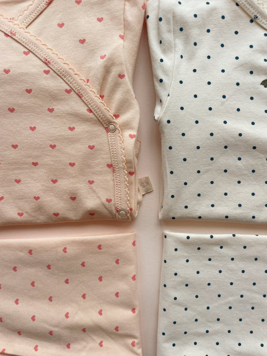 Basic Longsleeve Body 'Blue Dot'