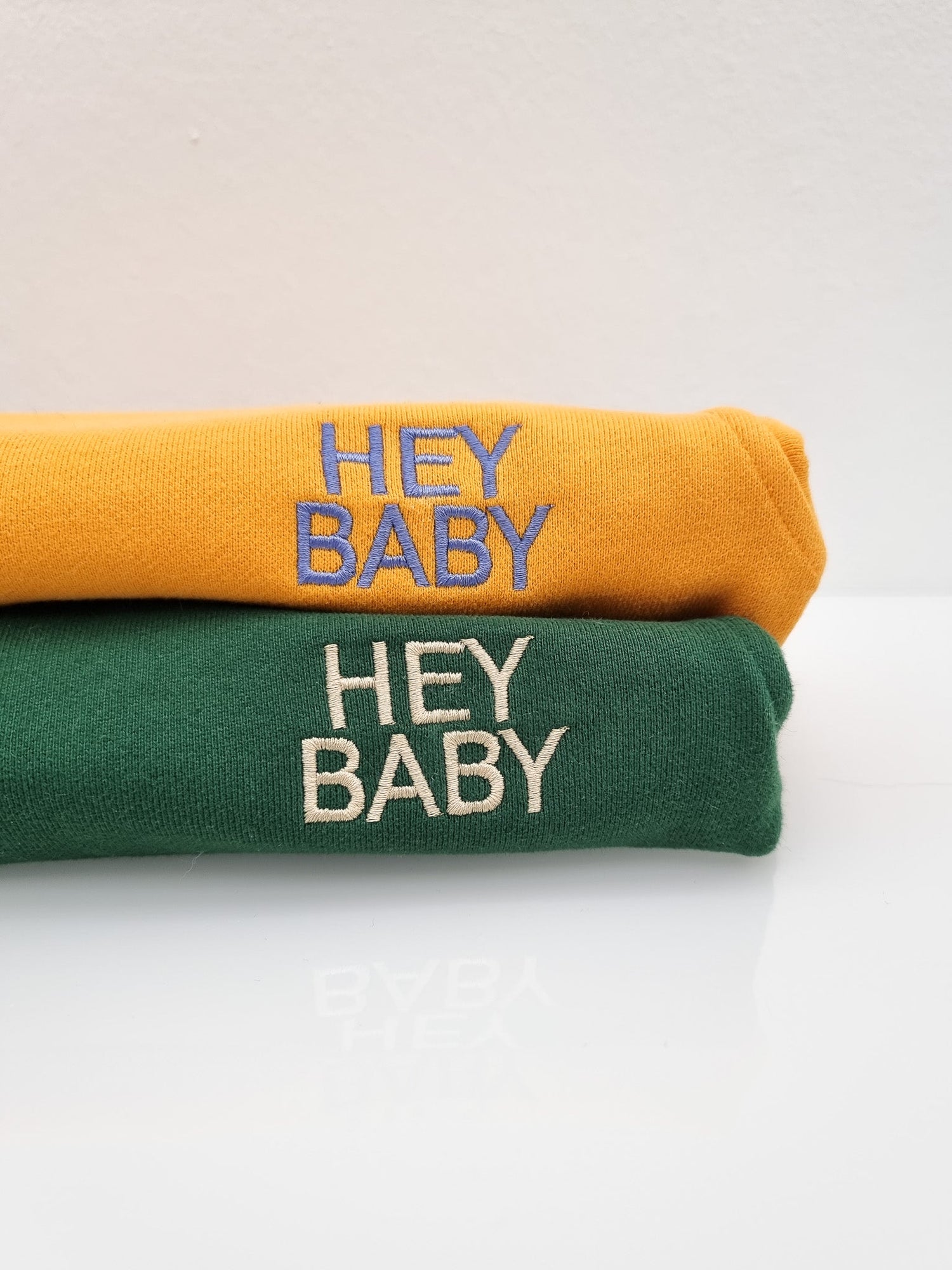 Sweatshirt HEY BABY 'Warmorange' - The Little One • Family.Concept.Store. 