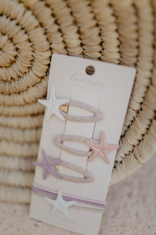 Haarspangen 'Starfish Mix'