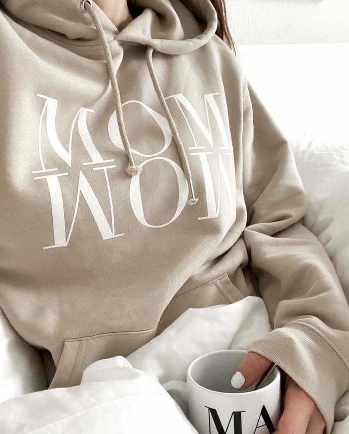 Mom Hoodie WOW - The Little One • Family.Concept.Store. 