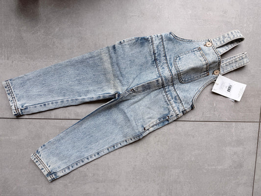 Toddler-Jeans-Latzhose 'Denim' - B-WARE