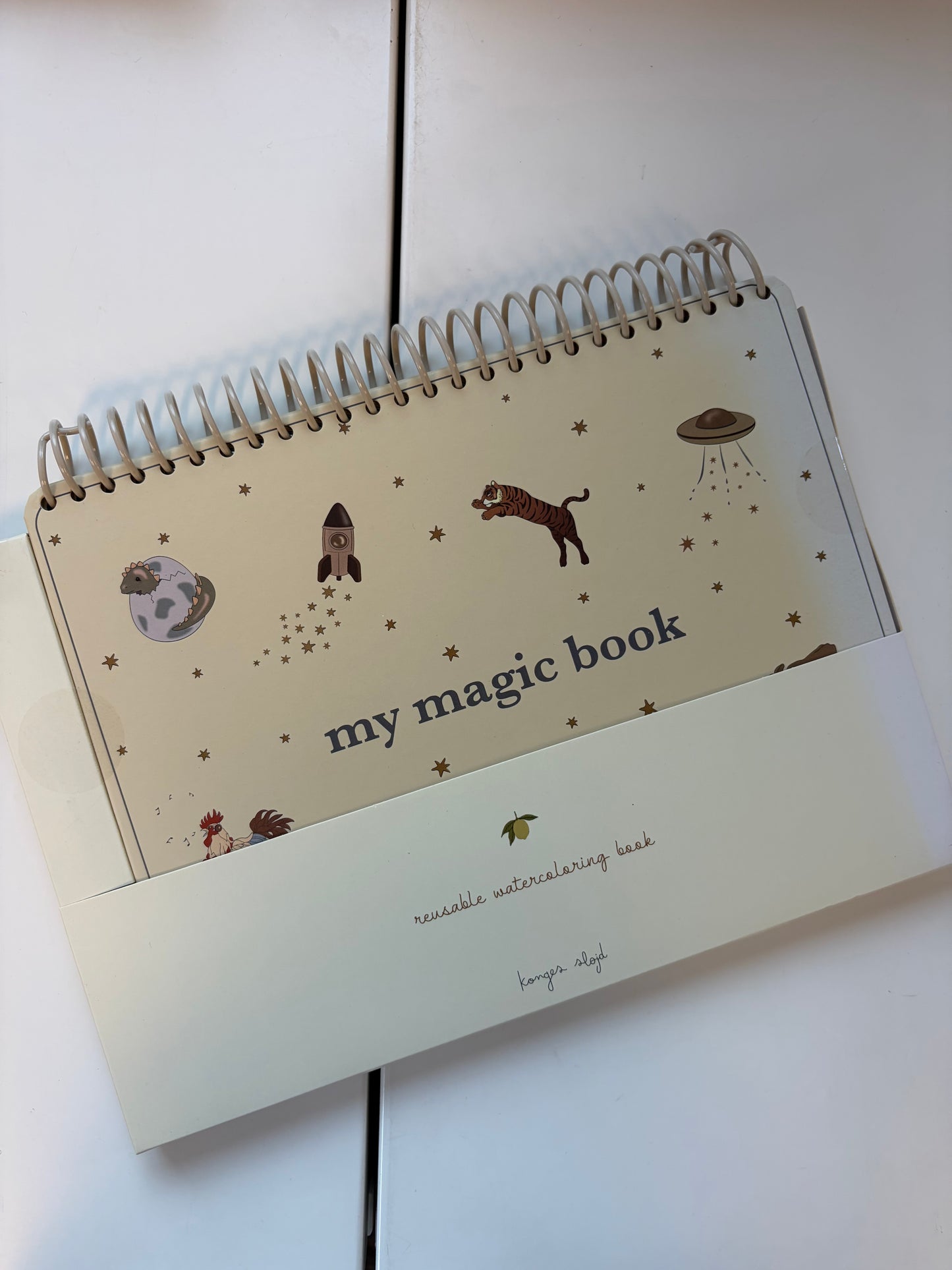 Magical water coloring book 'Sleet'