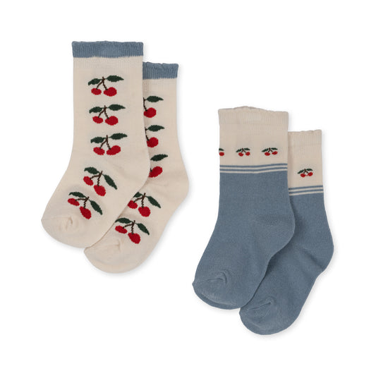 2er-Pack Cherry Socken 'Cherry Mix'