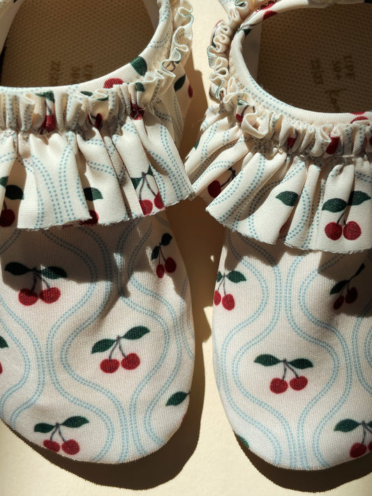 Manuca Swim-Shoes 'Cherry Motif'