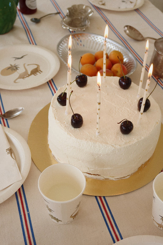 12er-Set Geburtstagskerzen 'Lemon'