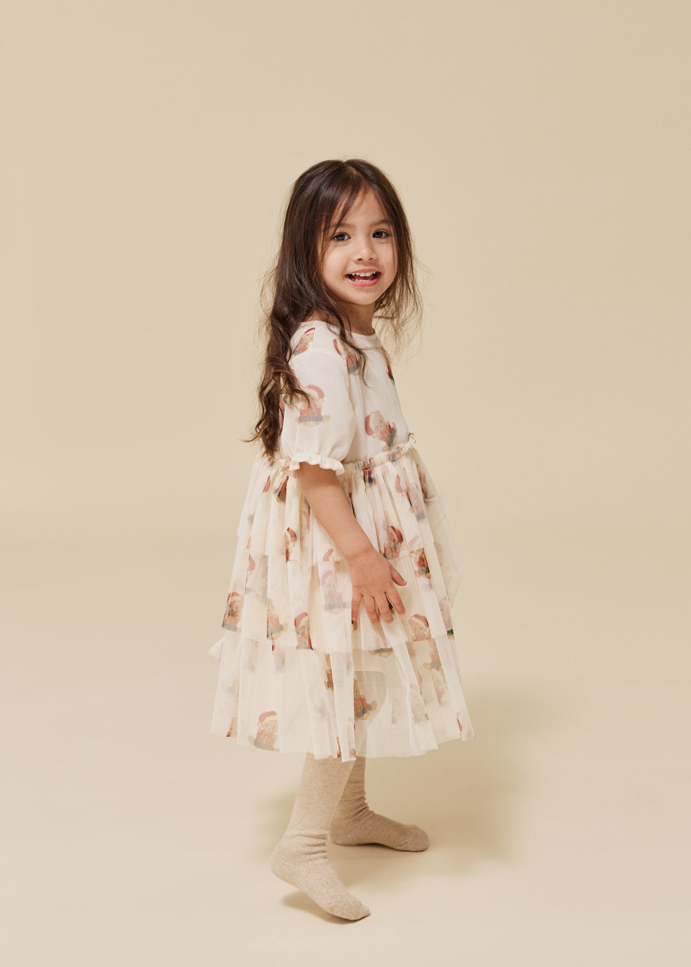 Pow Kleid 'Christmas Teddy' - The Little One • Family.Concept.Store. 