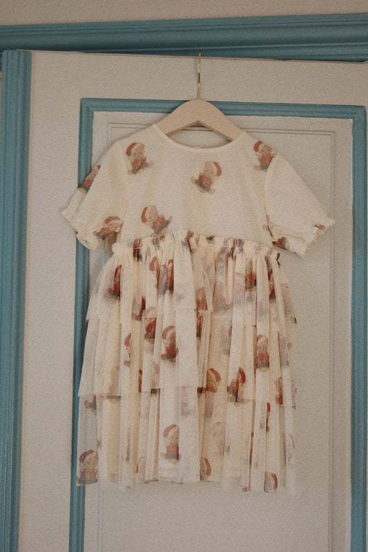 Pow Kleid 'Christmas Teddy' - The Little One • Family.Concept.Store.