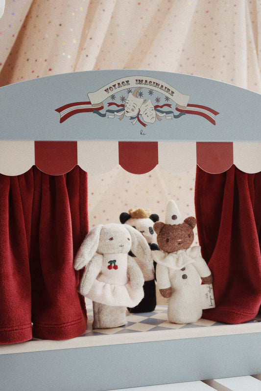 Puppentheater aus Holz 'Dried Sage' - B-WARE
