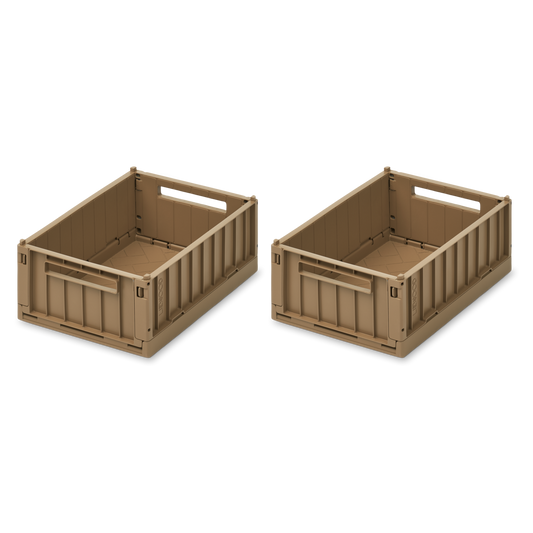 Aufbewahrungsbox Weston 2er-Set S 'Oat'