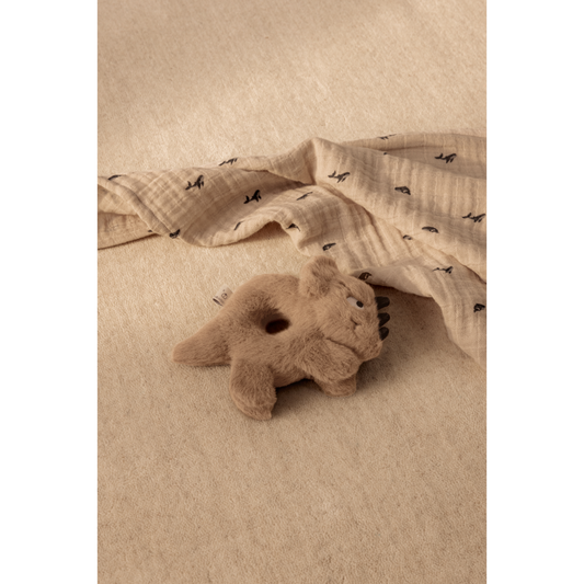 2er-Pack Musselintücher Lewis 'Mini Whale/Sandy'