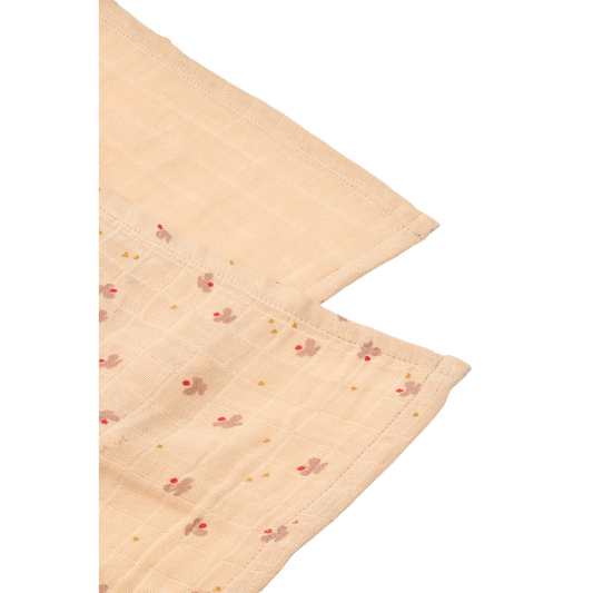 2er-Pack Musselintücher Lewis 'Mini Butterfly/Apple Blossom Mix'