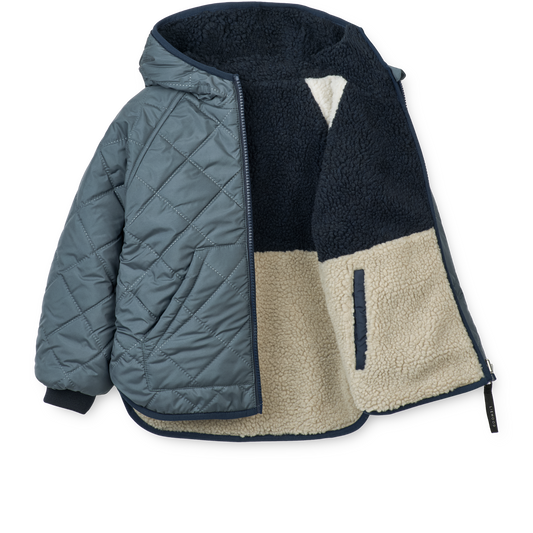 Wendejacke Jackson 'Whale Blue Multi Mix'