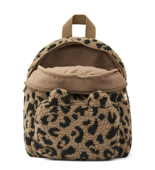 Rucksack Allan Pile Medium 'Leo Oat/Black Panther' - The Little One • Family.Concept.Store. 