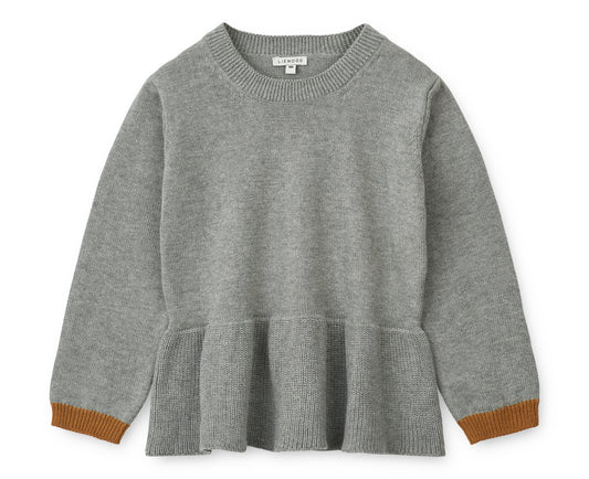 Strickpullover Esme 'Grey Melange' - The Little One • Family.Concept.Store. 