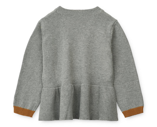 Strickpullover Esme 'Grey Melange' - The Little One • Family.Concept.Store. 