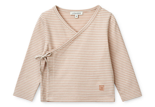 Wickeljäckchen Tadeo 'Stripe Sandy/Tuscany Rose' - The Little One • Family.Concept.Store.