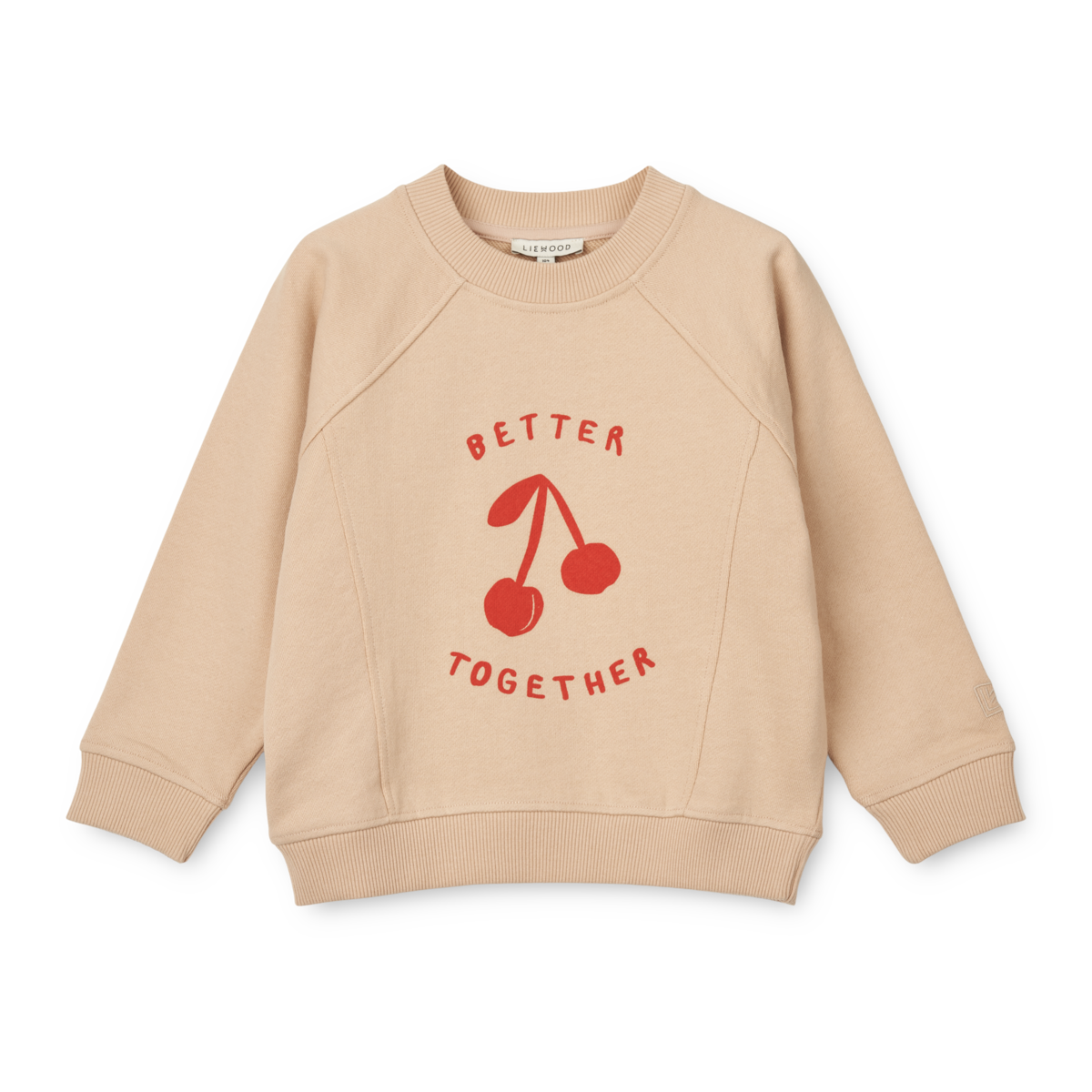 Sweatshirt Aude mit Print 'Cherries/ Apple Blossom'