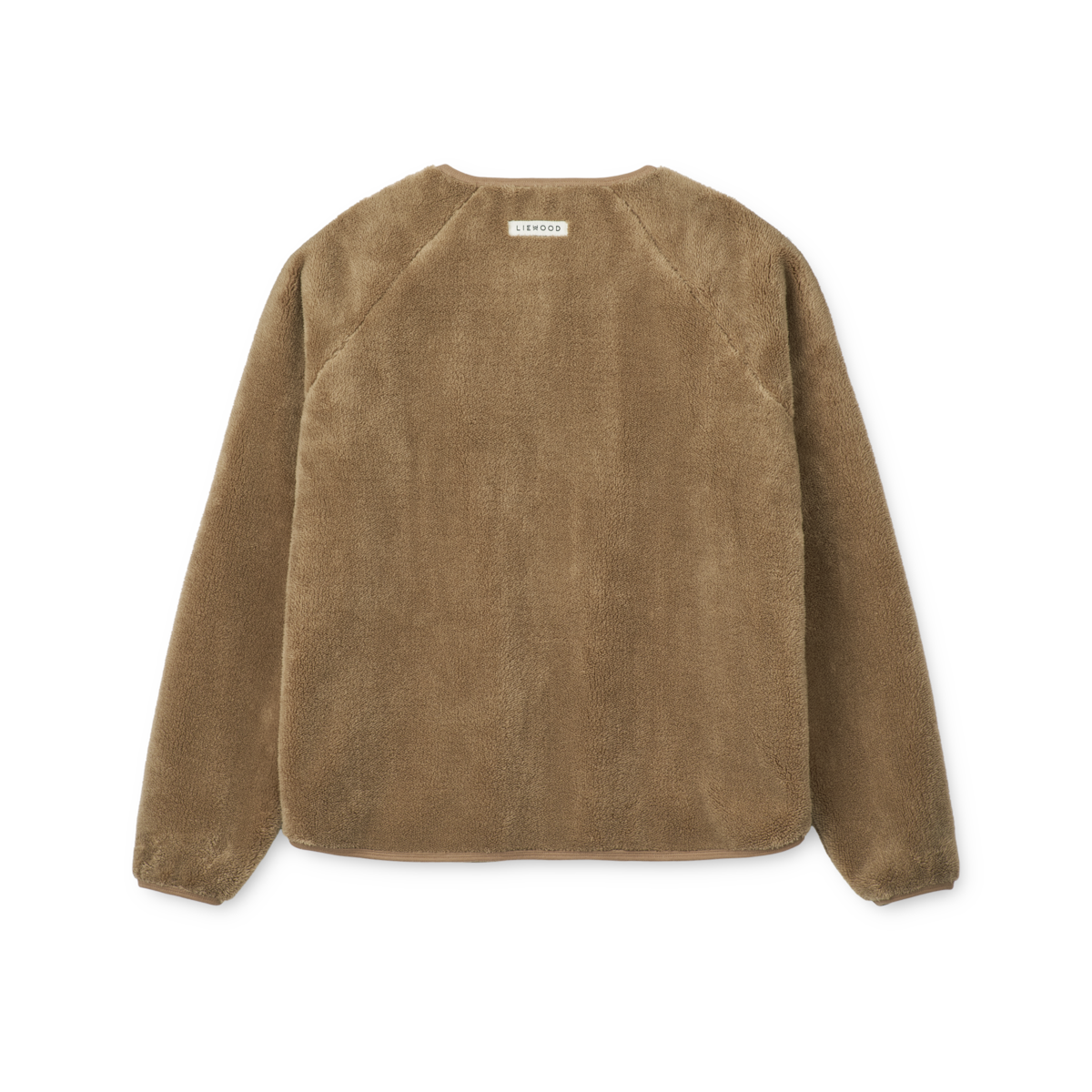 Jacke aus Teddyplüsch Calina Adult 'Oat'