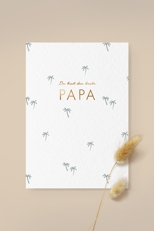 Grußkarte 'Papa'