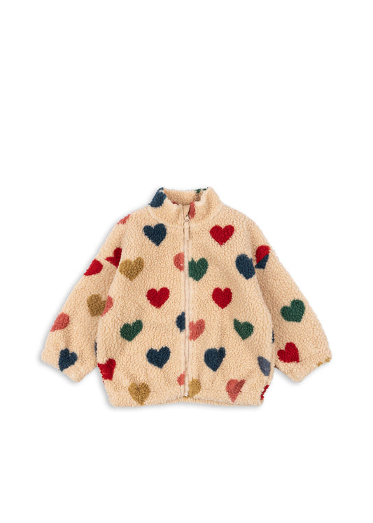 Teddyjacke Jody 'Bon Coeur Coloré'
