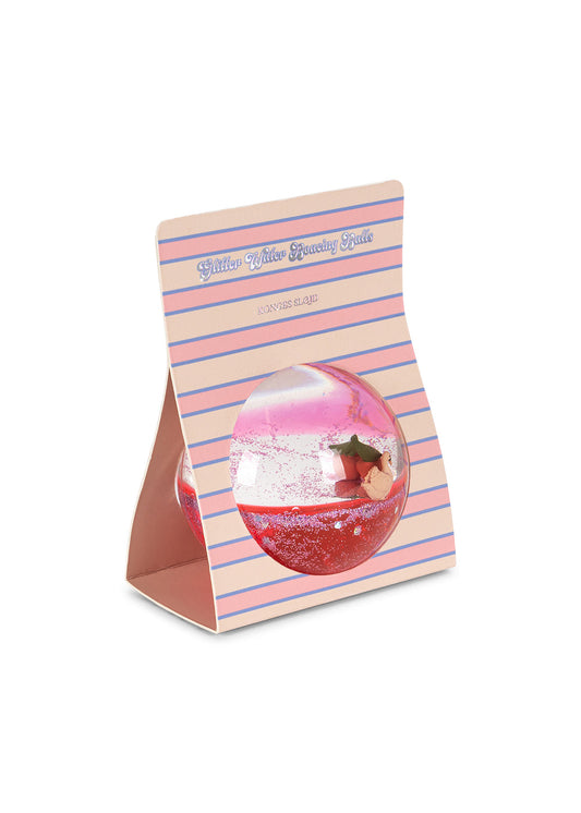 Glitter Wasserball 'Cherry'