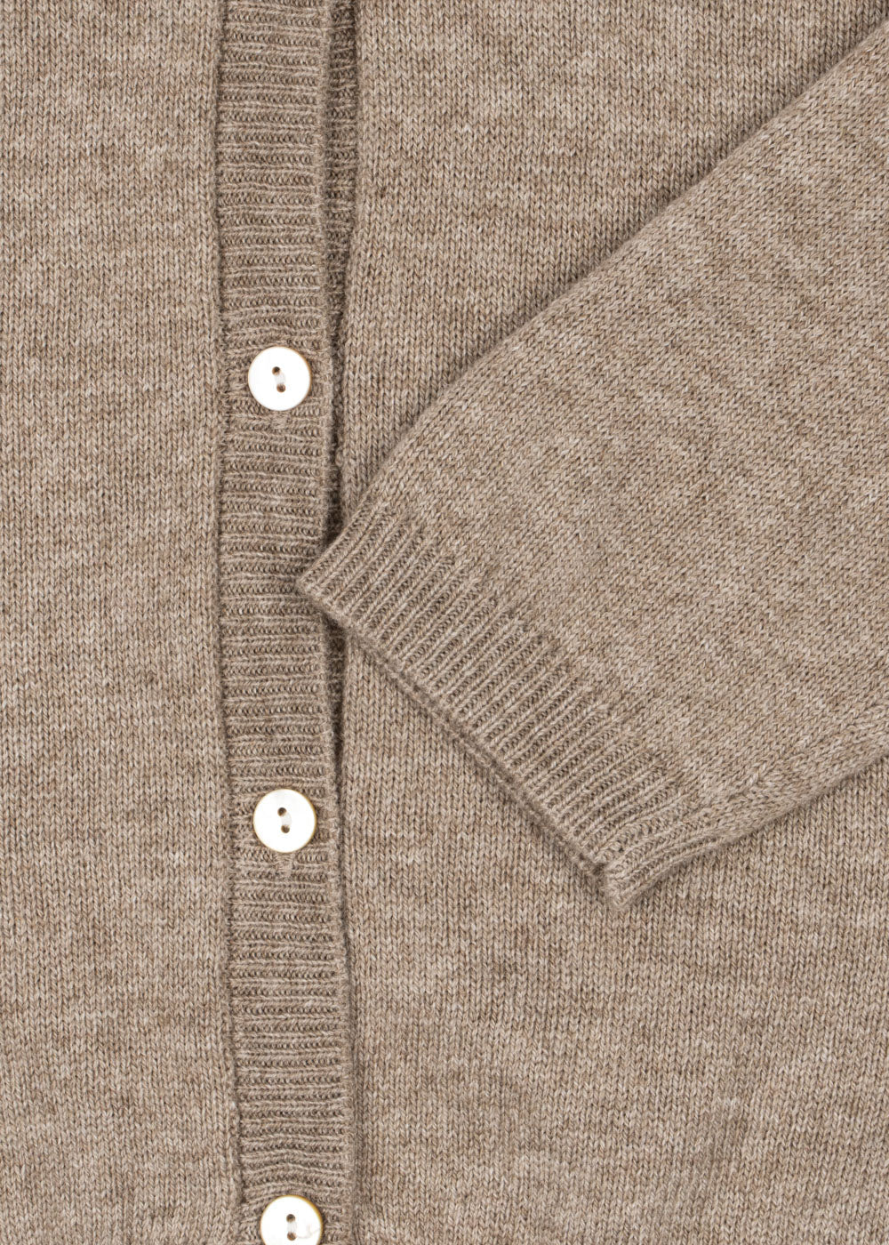 Strickjacke Mattou 'Light Brown'