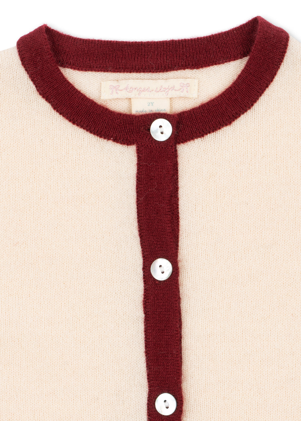 Cardigan Alette 'Pale Blush'