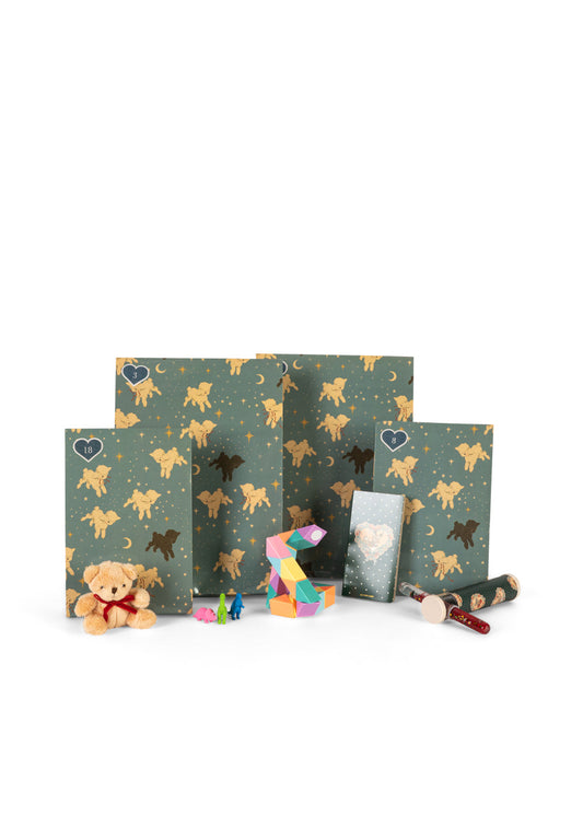 24-teiliger Adventskalender 'Blue'