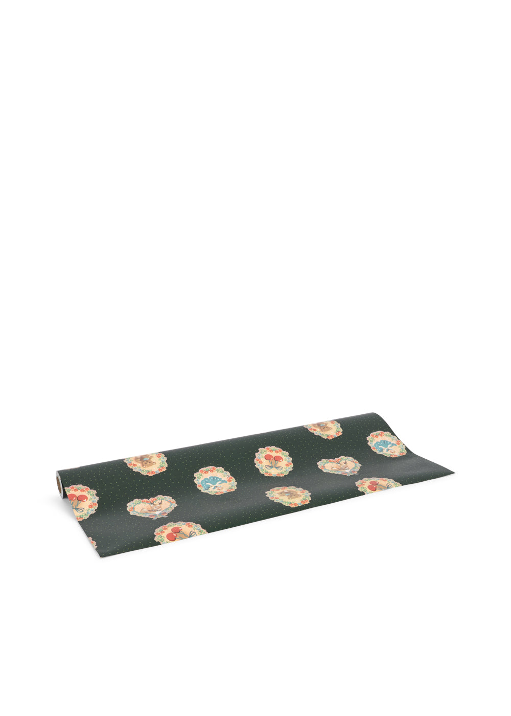 Geschenkpapier 'Deer Diary Green'
