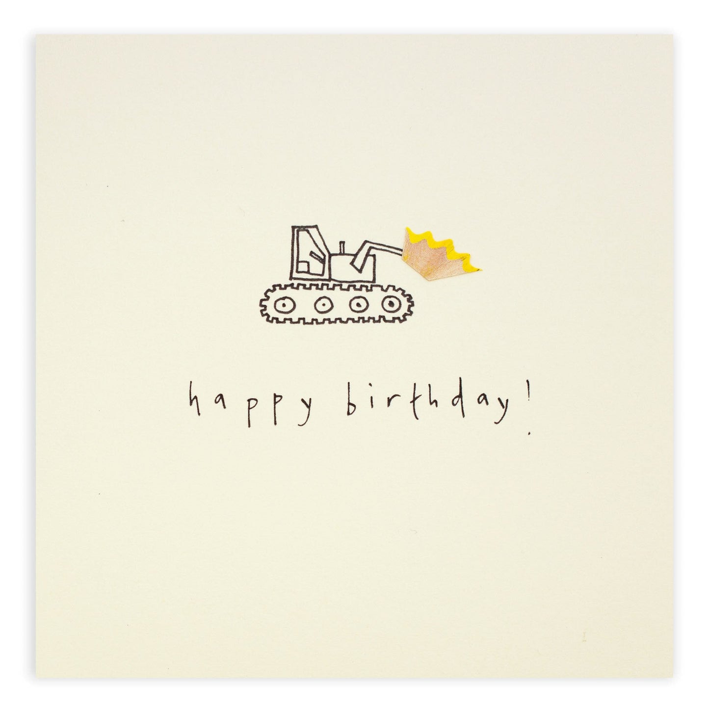 Grußkarte Bagger 'Happy Birthday' - The Little One • Family.Concept.Store. 