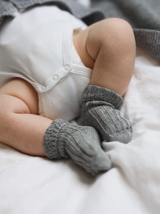 Sockenduo 'Grey/Milk' - The Little One • Family.Concept.Store.