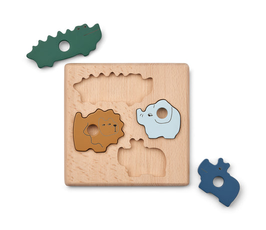 Holzpuzzle Suki 'Garden Green Multi Mix' - The Little One • Family.Concept.Store. 