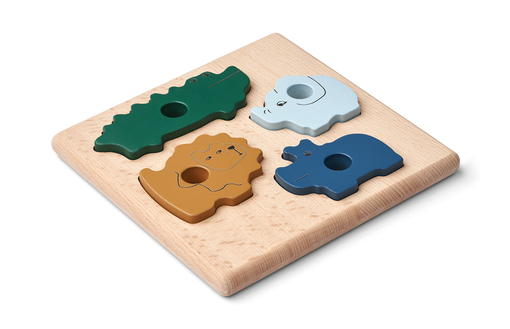 Holzpuzzle Suki 'Garden Green Multi Mix' - The Little One • Family.Concept.Store. 