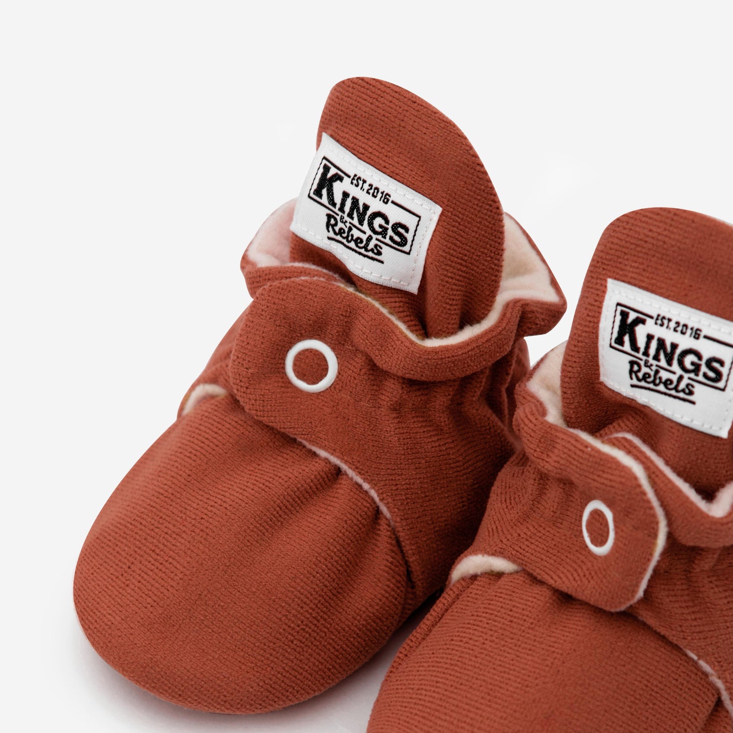 Sonderedition Gamuza Booties Classic 'Terracotta' - The Little One • Family.Concept.Store. 
