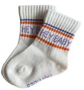 Socken HEY BABY 'Warmorange' - The Little One • Family.Concept.Store. 