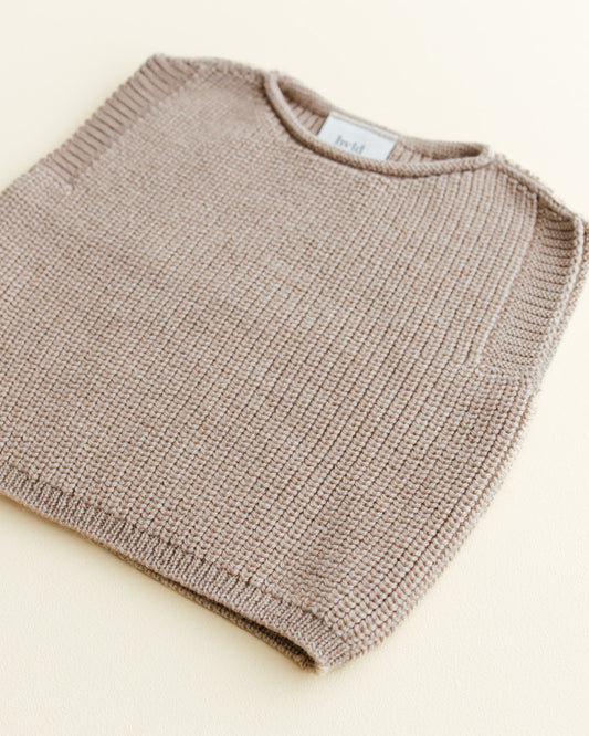 Strickpullunder Harvey 'Sand'
