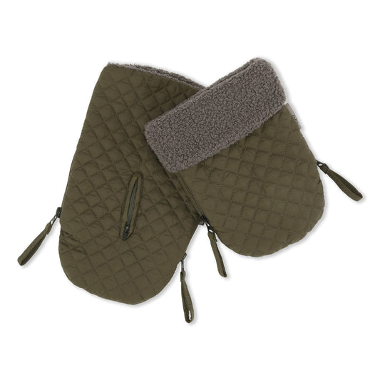 Kinderwagen-Handschuhe Kong Walther Day Mini x KW RE Q Soft Hands 'Grape Leaf' - The Little One • Family.Concept.Store.