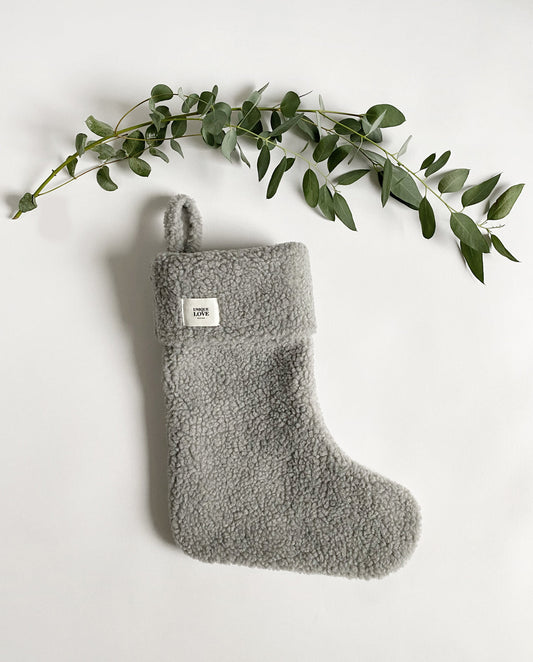 Weihnachtsstrumpf Toddy 'Cozy Grey' - The Little One • Family.Concept.Store. 