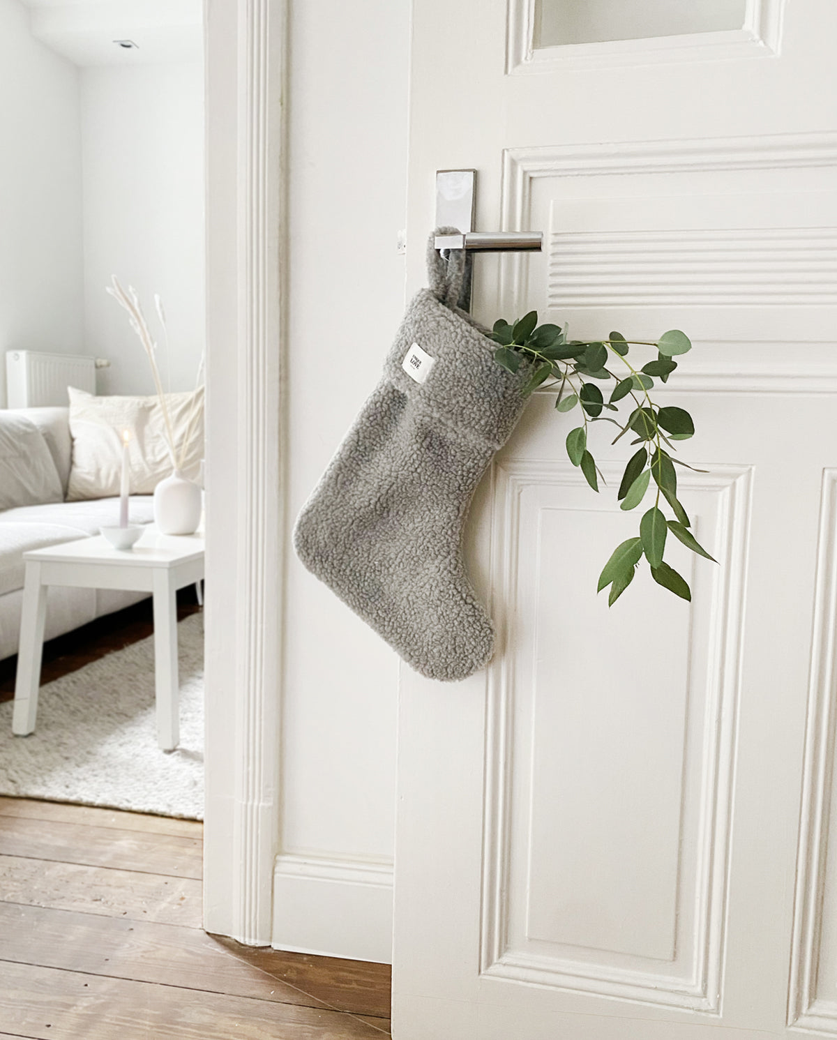 Weihnachtsstrumpf Toddy 'Cozy Grey' - The Little One • Family.Concept.Store. 