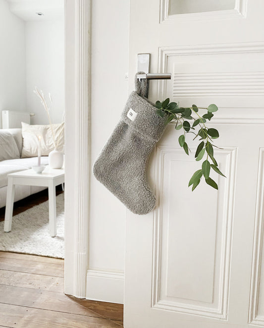 Weihnachtsstrumpf Toddy 'Cozy Grey' - The Little One • Family.Concept.Store.