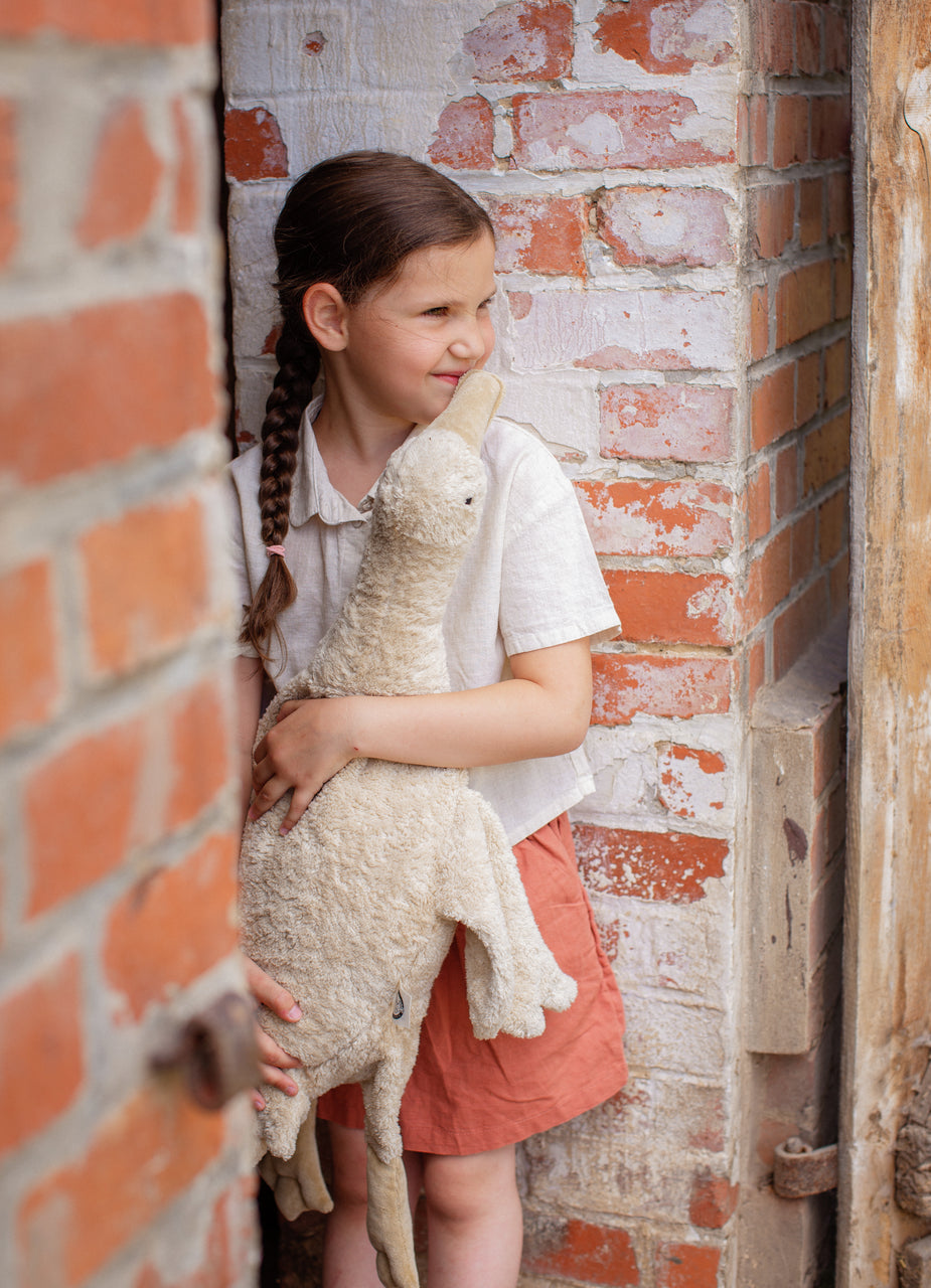 Cuddly toy goose
