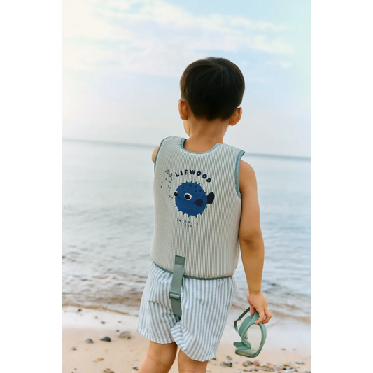 Stripe Boardshorts Duke 'Stripe Peppermint/Crisp White'