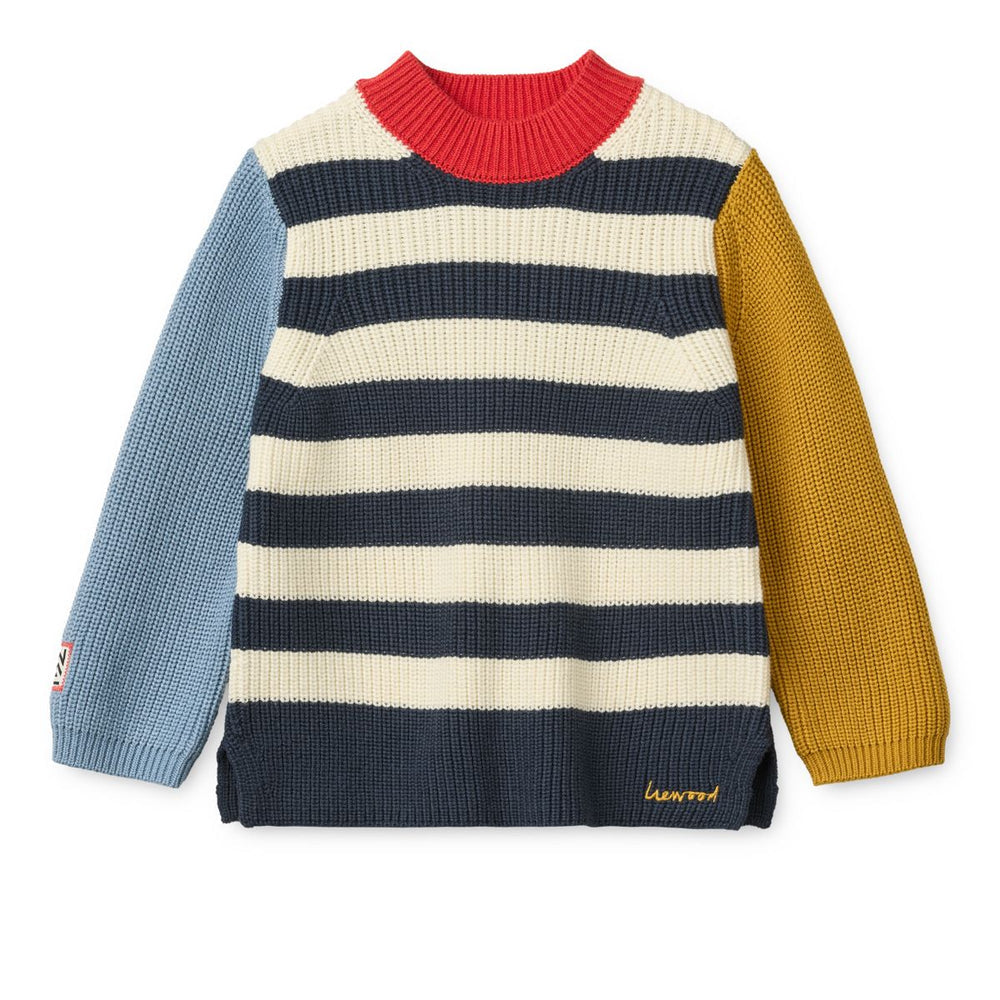 Strickpullover Levi 'Yuzy Multi Mix'