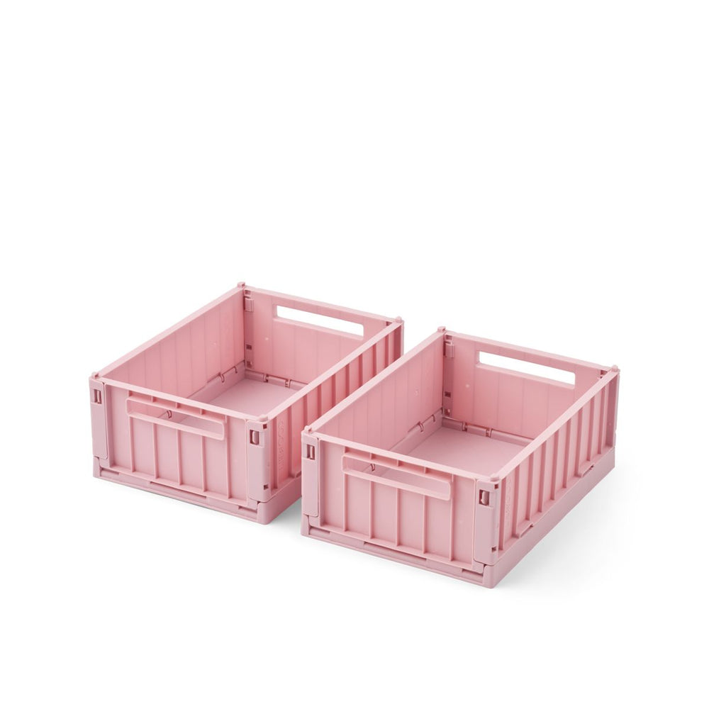 Aufbewahrungsbox Weston 2er-Set S 'Rose Blush'