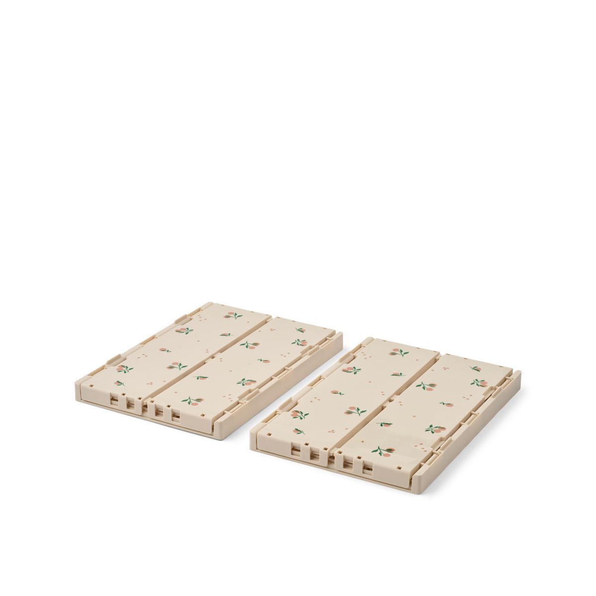Aufbewahrungsbox Weston 2er-Set M 'Peach/Sea Shell'