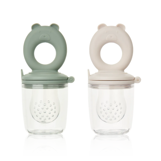 2er-Set Fruchtsauger Miranda 'Faune Green/Sandy' - The Little One • Family.Concept.Store.