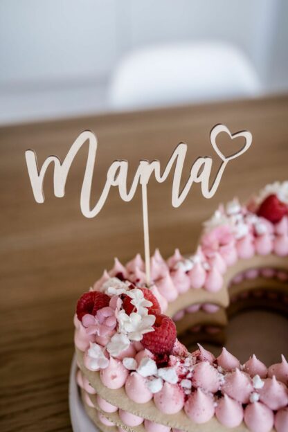 Cake Topper - Mom