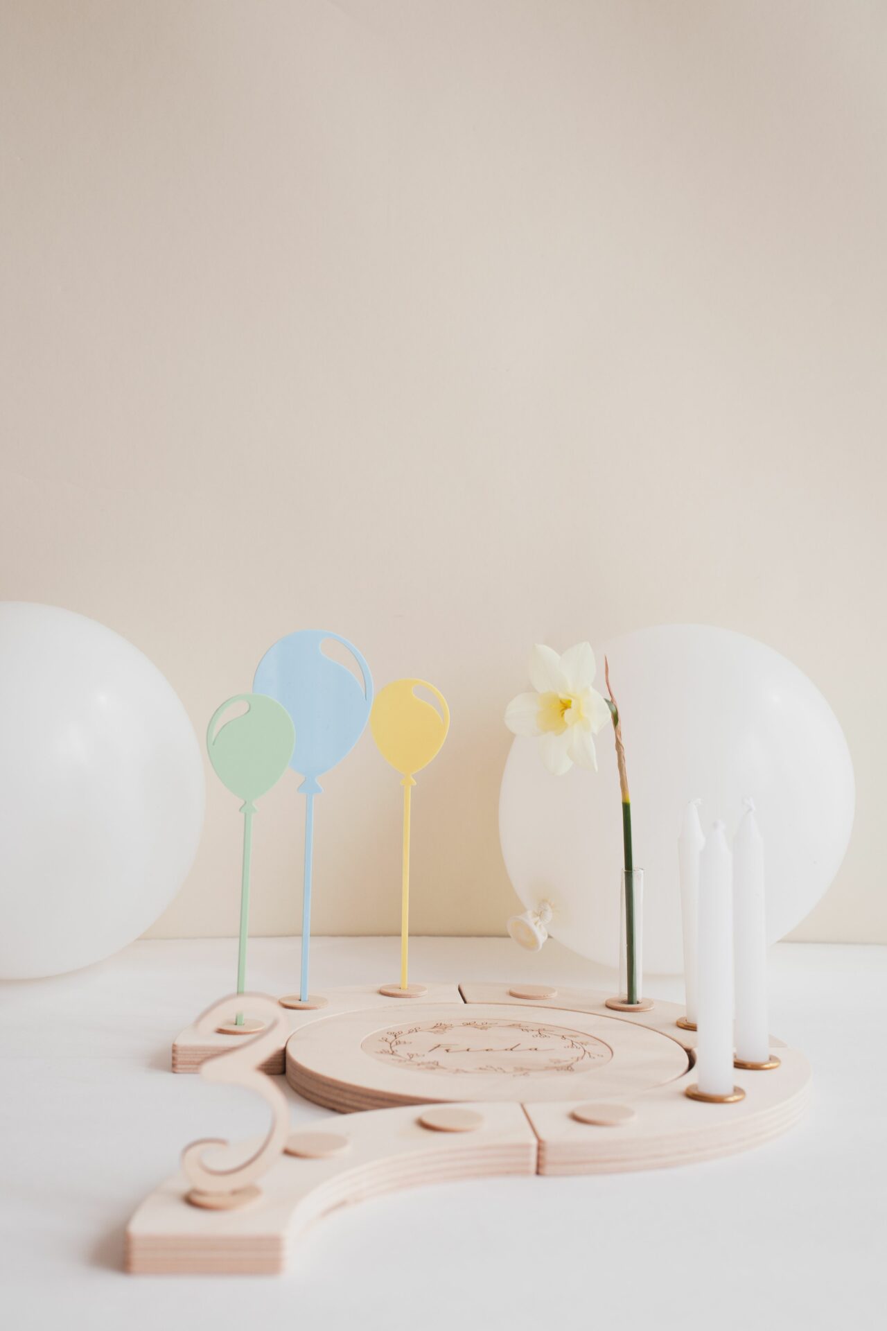 Luftballons für Geburtstagskranz 'Blau' - The Little One • Family.Concept.Store. 